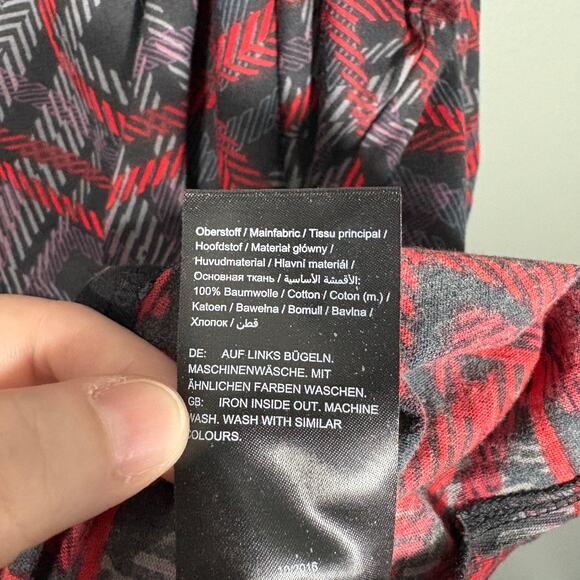 Ulla Popken Red & Black Plaid Grunge Shift Dress - Size 24/26 - Womens Plus Size - Picture 5 of 6